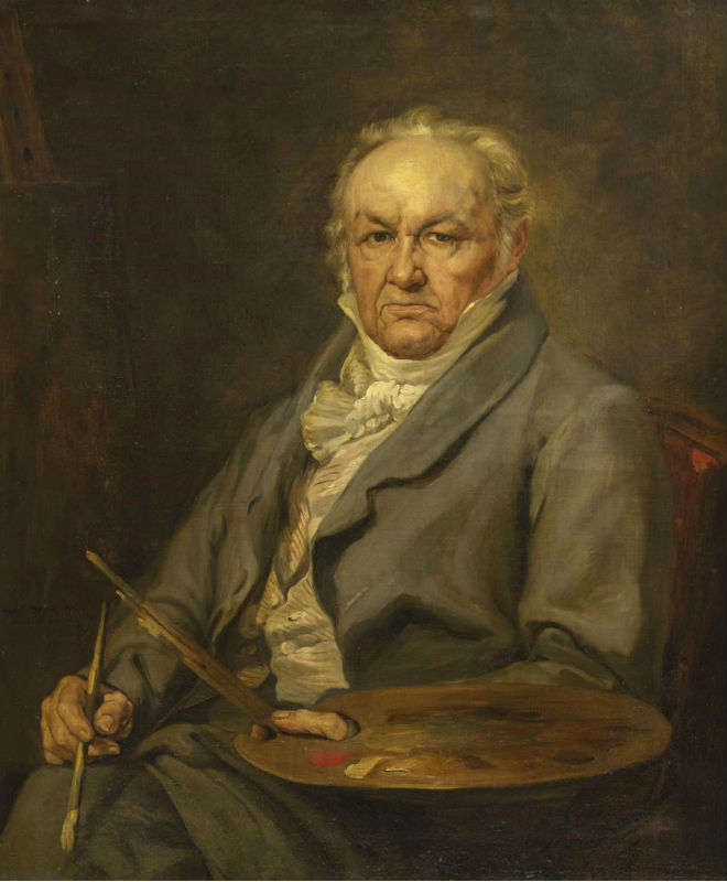 Portrait de Goya par Pierre-André Brouillet