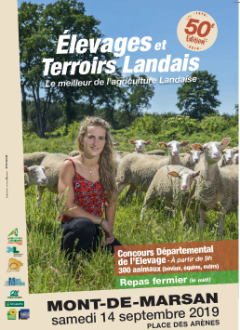 Affiche Elevages et Terroirs landais 2019
