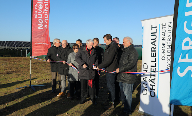 La centrale photovoltaïque au sol de la Massonne à Châtellerault a été inaugurée ce mardi 12 novembre