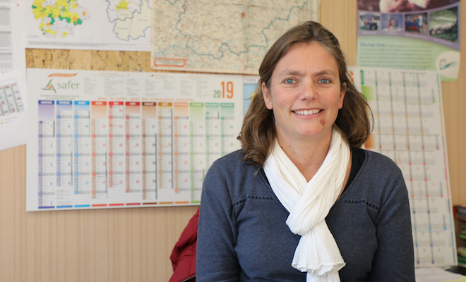 Véronique Lenaers est conseillère foncier au service départemental de la Vienne des Safer Nouvelle-Aquitaine. Son secteur le Sud-Est de la Vienne.