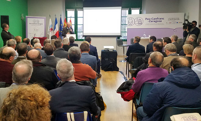 Séminaires autour du Livre Blanc sur les Leviers d'optimisation du trafic de la ligne Pau Canfranc Saragosse le 11 décembre 2019