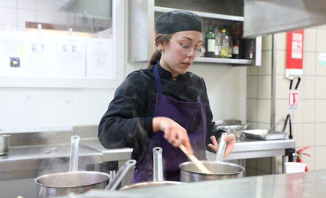 Sa passion pour la cuisine, Yaëlle Dupuy la doit à sa grand-mère.