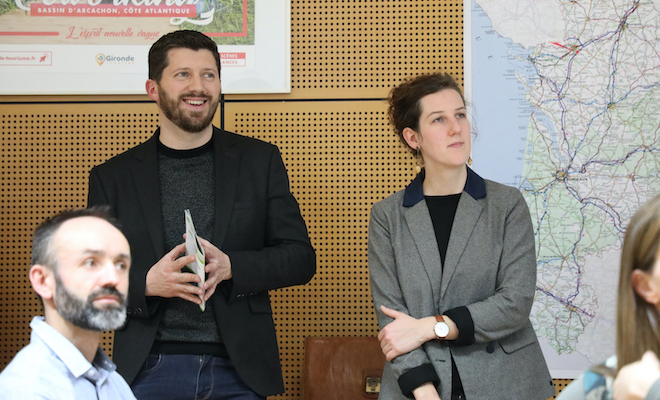 Vincent Dantonel de la start-up Framheim et Marianne Hinsinger de Betterfly Tourisme ont participé à l'élaboration d'un diagnostic avant de donner de précieux conseils contre le gaspillage alimentaire